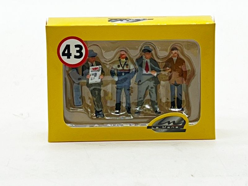 LE MANS MINIATURES - LMCOFLM143002M - COFFRET DI 4 TEAM MANAGER