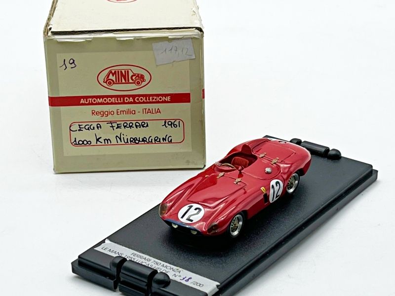 MINICAR - MIC19 CEGGA FERRARI 1961 1000 KM NU?RBURGRING