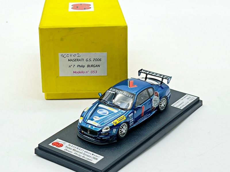 SC MODEL - SCCV02 MASERATI G.S. 2006 N. 7 PHILIP BURGAN