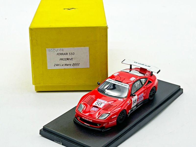 SC MODEL - SCCV14 FERRARI 550 PRODRIVE 24H LE MANS 2002
