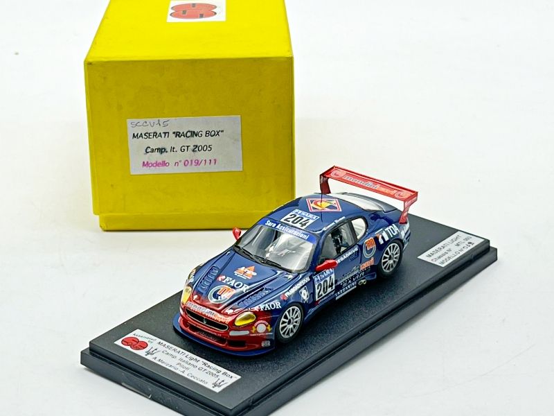 SC MODEL - SCCV15 MASERATI "RACING BOX" CAMP. IT. GT 2005