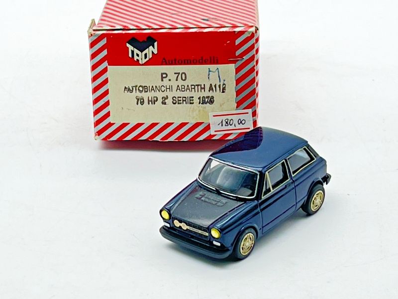 TRON MODELS - TRM070 AUTOBIANCHI ABARTH