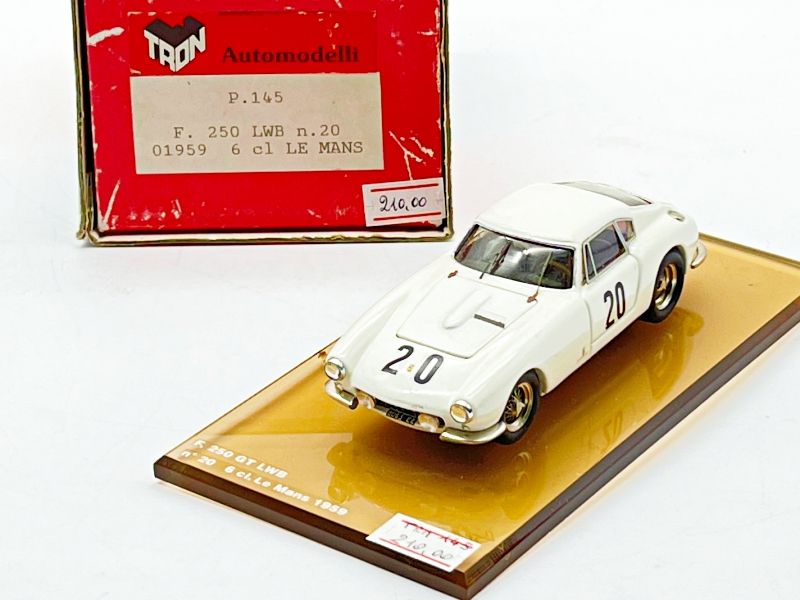 TRON MODELS - TRM145 FERRARI 250 LWB N.20 01959  6CL LE MANS