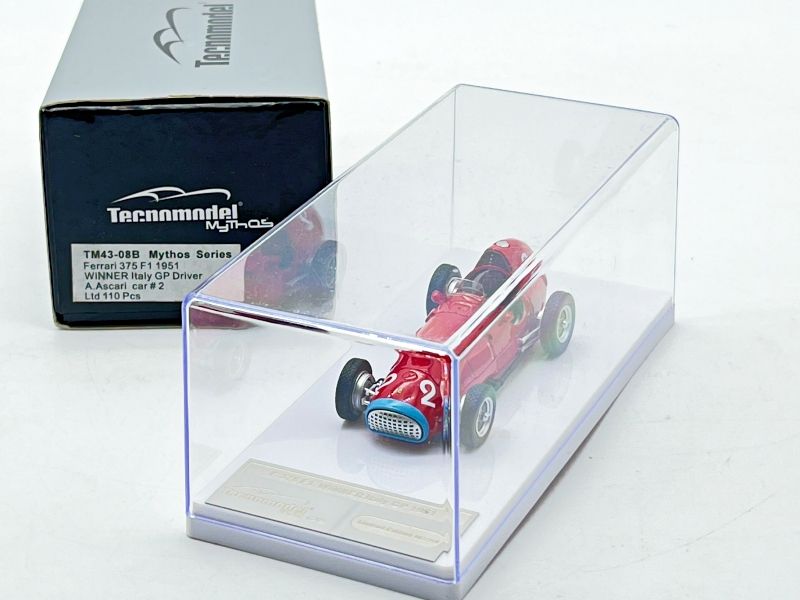 TECNOMODEL - TM43-08B FERRARI 375 F1 1951 WINNER ITALY G.P DRIVER ASCARI