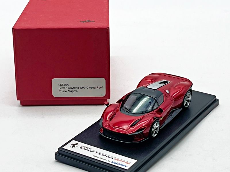 LOOKSMART - LS535A FERRARI DAYTONA SP3 CLOSED ROOF ROSSO MAGMA