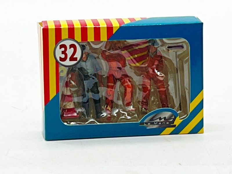LE MANS MINIATURES - LMCOFLM132002M - 3 COMMISSARI DI PISTA