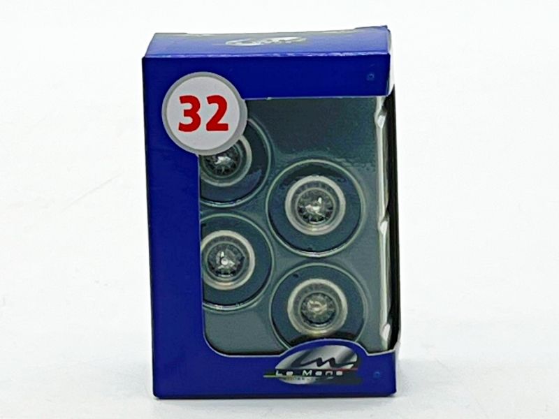 LE MANS MINIATURES - LMSPA132039 JEU DE ROUES AVEC PNEUS AVON