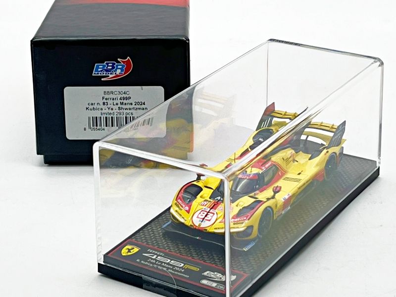 BBR MODELS - BBRC304C FERRARI 499P LE MANS 2024 KUBICA