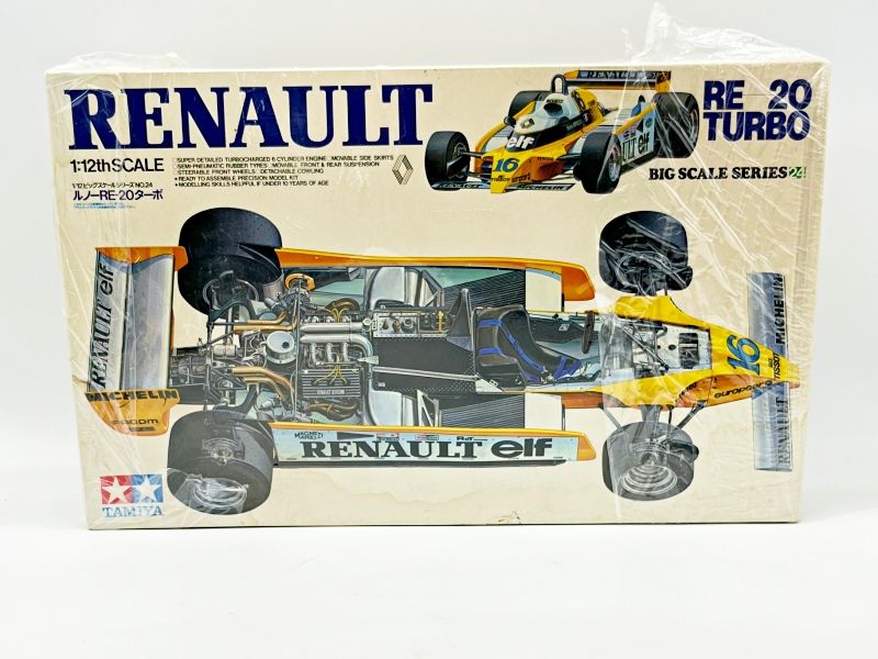 TAMIYA - TA12033 - RENAULT RE-20 TURBO BIG SCALE SERIES
