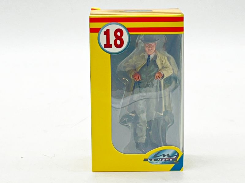 LE MANS MINIATURES - LMFLM118035 - ETTORE BUGATTI WITH RAINCOAT