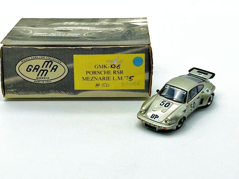 GAMMA MODELS - GMM106 PORSCHE RSR MEZNARIE L.M.'75  SILVER