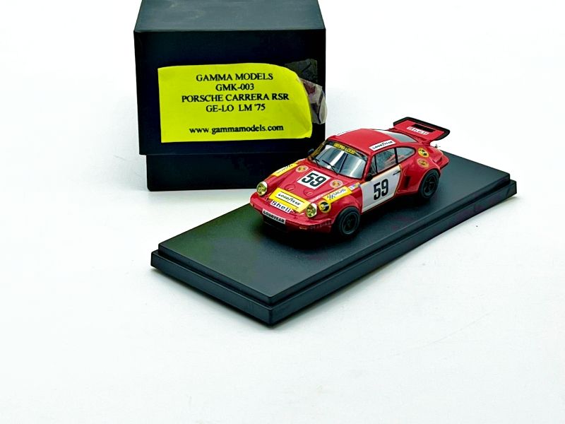 GAMMA MODELS - GMM03 PORSCHE CARRERA RSR GE-LO  LE MANS 1975