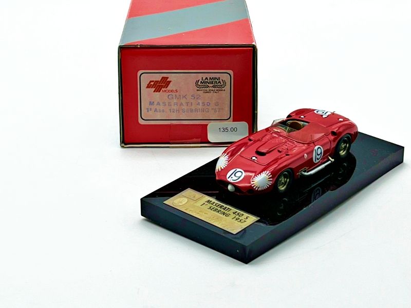 GAMMA MODELS - GMM52 MASERATI 450 S SEBRING 1957