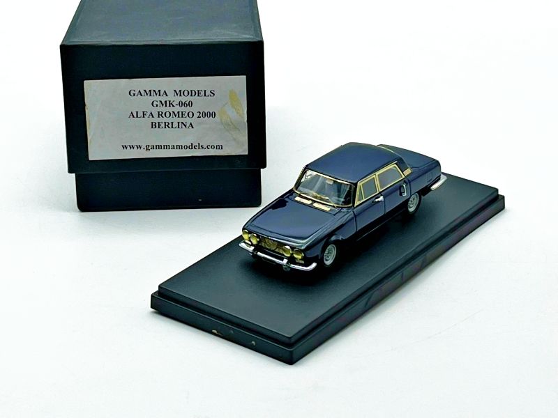 GAMMA MODELS - GMM60 ALFA ROMEO 2000 BERLINA BLU SCURO