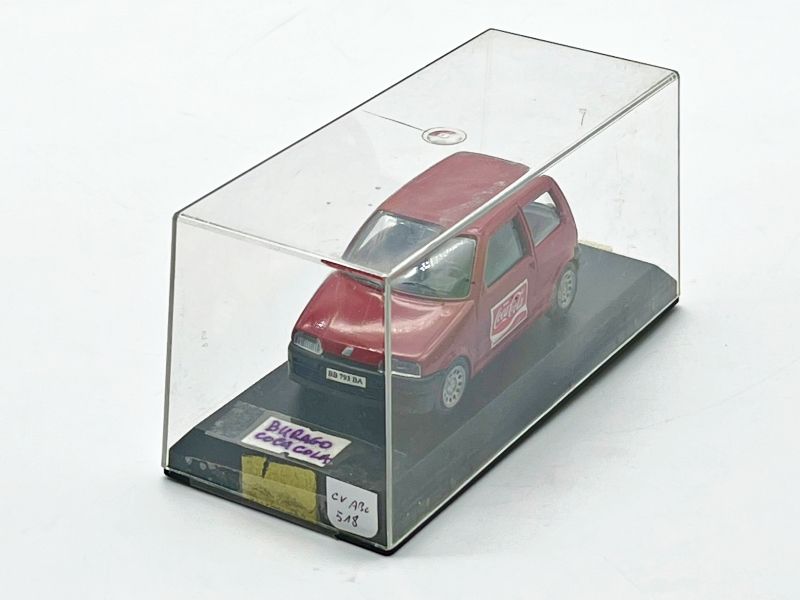 CVABC518 - BURAGO - FIAT 500 COCA COLA