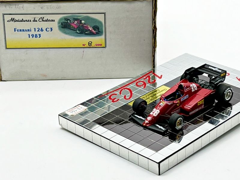 MINIATURES DU CHATEAU - CVABC718 - FERRARI 123 C3 1983