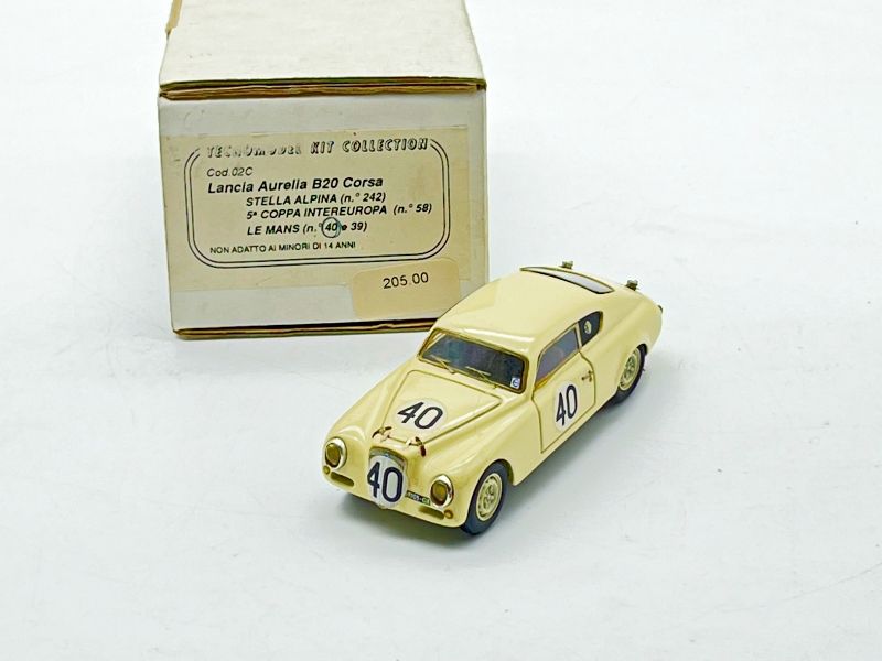TECNOMODEL - TM43002C - LANCIA AURELLA B20 CORSA STELLA ALPINA 5 POS. COPPA INTEREUROPA LE MANS