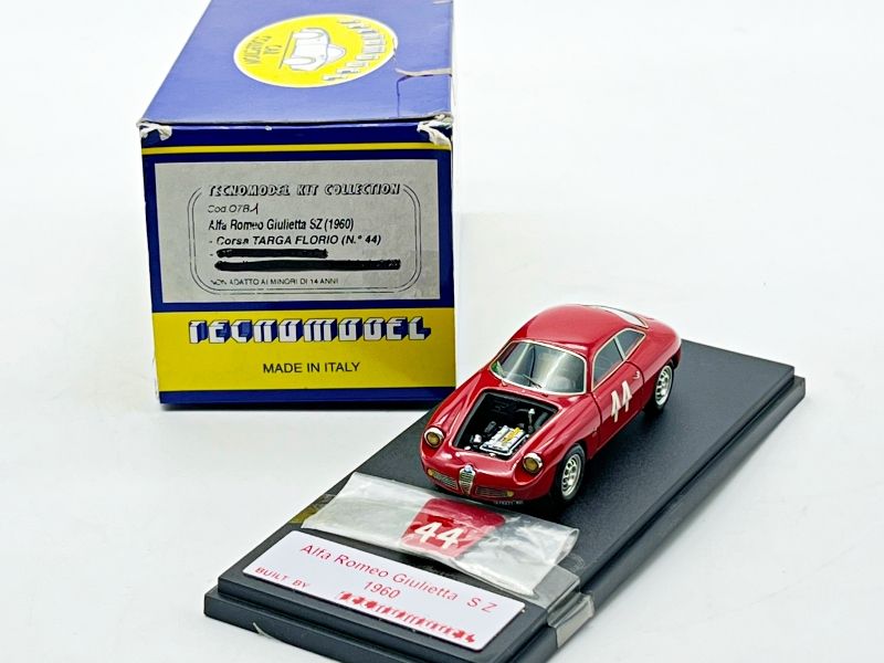 TECNOMODEL - TM43007B1 - ALFA ROMEO GIULIETTA SZ CORSA TARGA FLORIO
