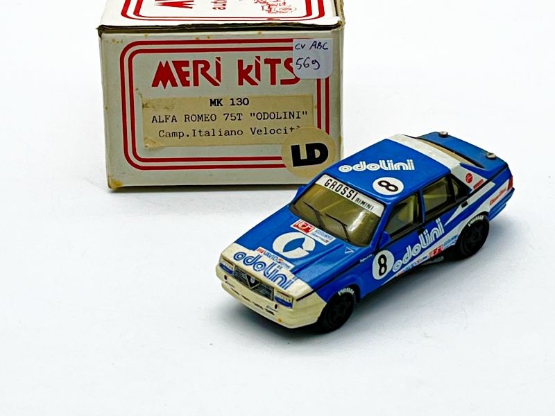 CVABC569  - MERI KITS - MK130 ALFA ROMEO 75T "'ODOLINI" CAMPIONATO ITALIANO VELOCIT�