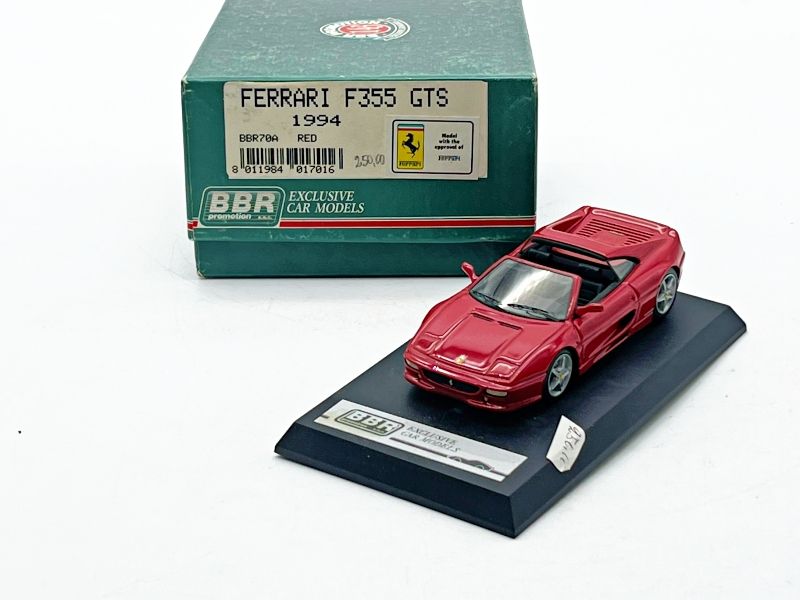 BBR MODELS - BBR070A FERRARI F355 GTS 1994 RED