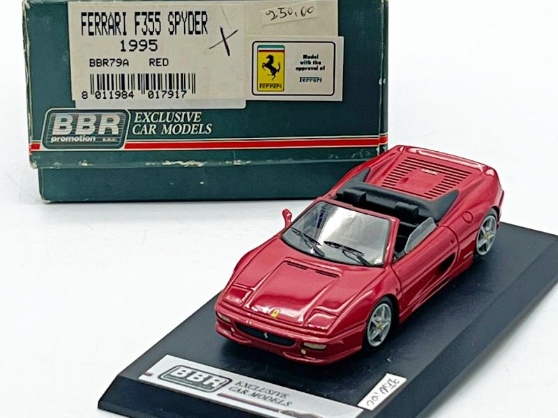 BBR MODELS 0 BBR079A FERRARI F355 SPYDER 1955