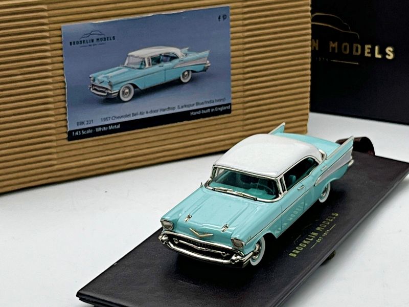 BROOKLIN MODELS - BRK221 CHEVROLET BEL AIR 4-DOOR HARDTOP DEL 1957