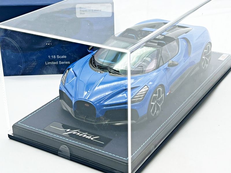 MR COLLECTION - BUG015C BUGATTI W16 MISTRAL BLUE