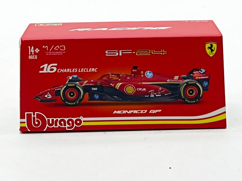 BURAGO - BU18-36843 - FERRARI SF-24 G.P MONACO LECLERC