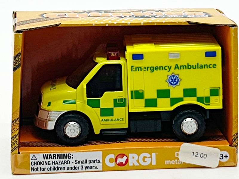 CORGI - CH081 - CHUNKY AMBULANZA EMERGNECY GIALLA