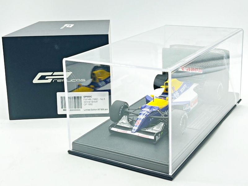 GP REPLICAS - GP050C - WILLIAMS FW14B 1992 NR.5 WINNER BRITISH G.P. 1992