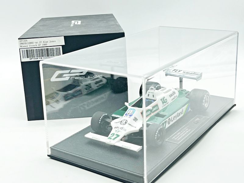 GP REPLICAS - GP133A - WILLIAMS FW07B 1980 NR.27 ALAN JONES