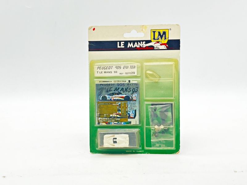 LE MANS MINIATURES - LM187029 PEUGEOT 905 EVI TEA
