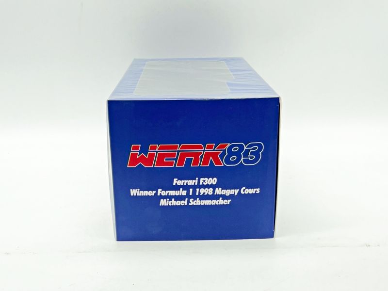 WERK 83 - W18033004 - FERRARI F300 WINNER FORMULA 1 1998 MAGNY COURS MICHAEL SCHUMACHER