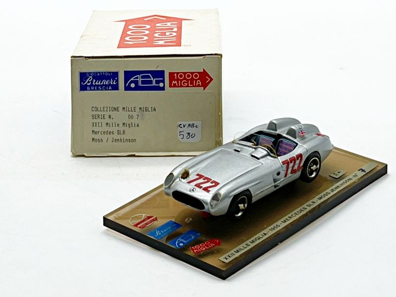 CVABC580 SERIE MILLE MIGLIA -  MERCEDES SLR 1955 XXII MILLE MIGLIA