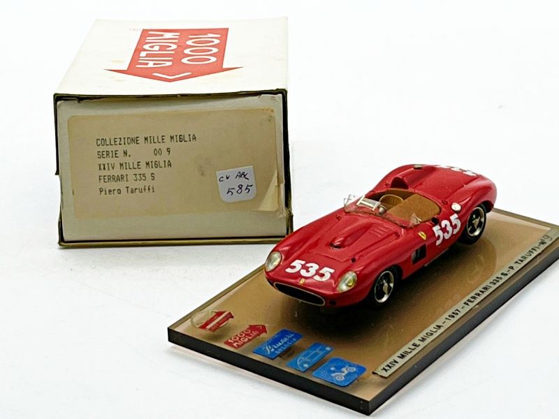 CVABC585 SERIE MILLE MIGLIA -  FERRARI 335 S 1957 XXIV MILLE MIGLIA