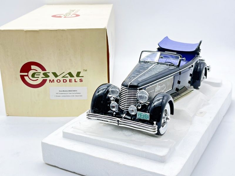 ESVAL MODELS - EMUS18001C - 1937 DUESENBERG SJ TOWN CAR BY ROLISON