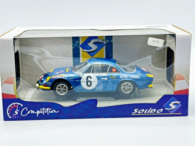 SOLIDO - S1804207 - ALPINE A110 1600S RALLY DI MONTE CARLO 1972