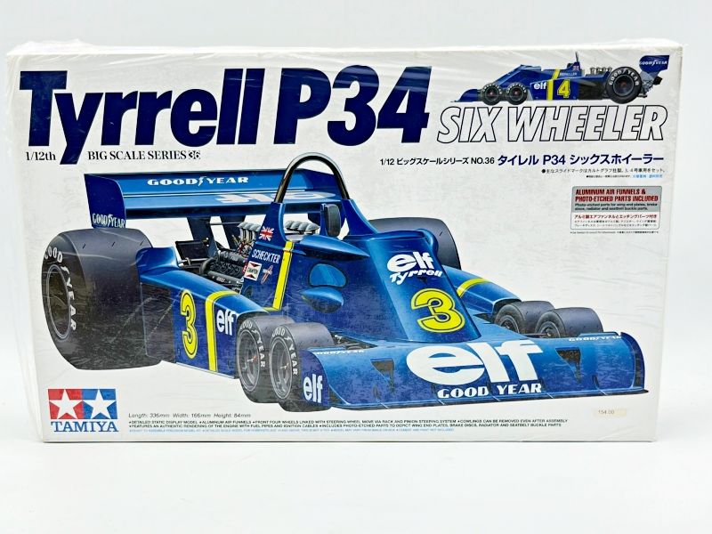 TAMIYA - TA1221 - TYRRELL P34 SIX WHEELER BIG SCALE SERIES