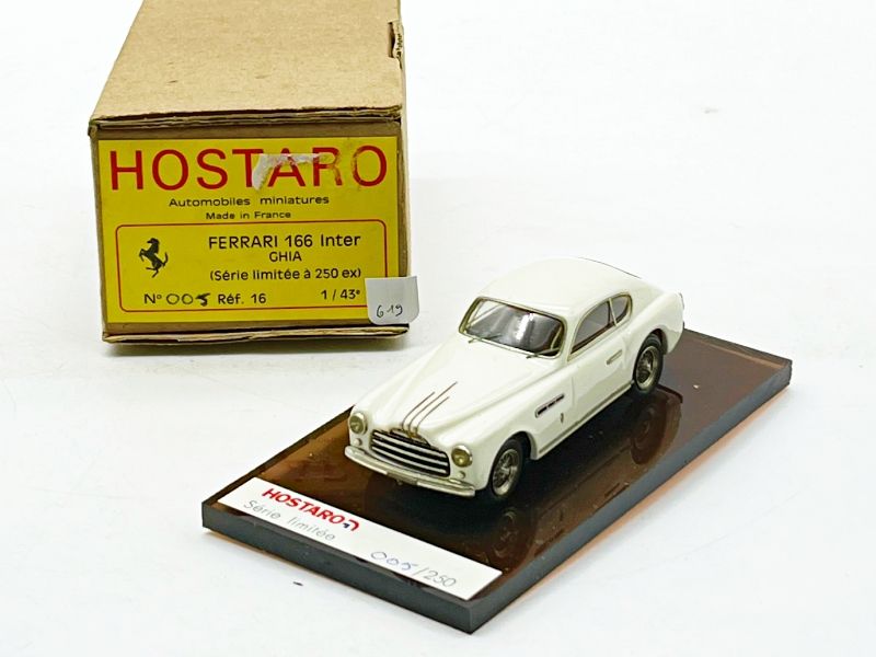 CVABC619 - HOSTARO - FERRARI 166 INTER GHIA
