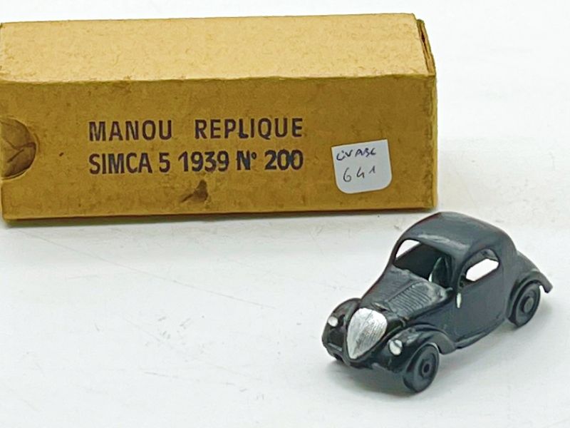 CVABC641 - MANOU REPLIQUE - SIMCA 5 1939