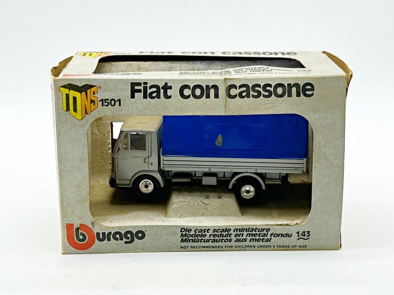 CVABC647 - BURAGO - FIAT CON CASSONE VERSIONE SPECIALE NUMERATA
