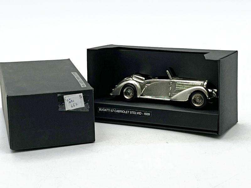 CVABC662 - BUGATTI 57 CABRIOLET STELVIO 1939 CHROMED