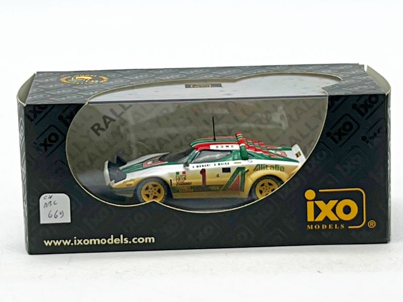 CVABC669 - IXO - LANCIA STRATOS WINNER MONTE CARLO 1977