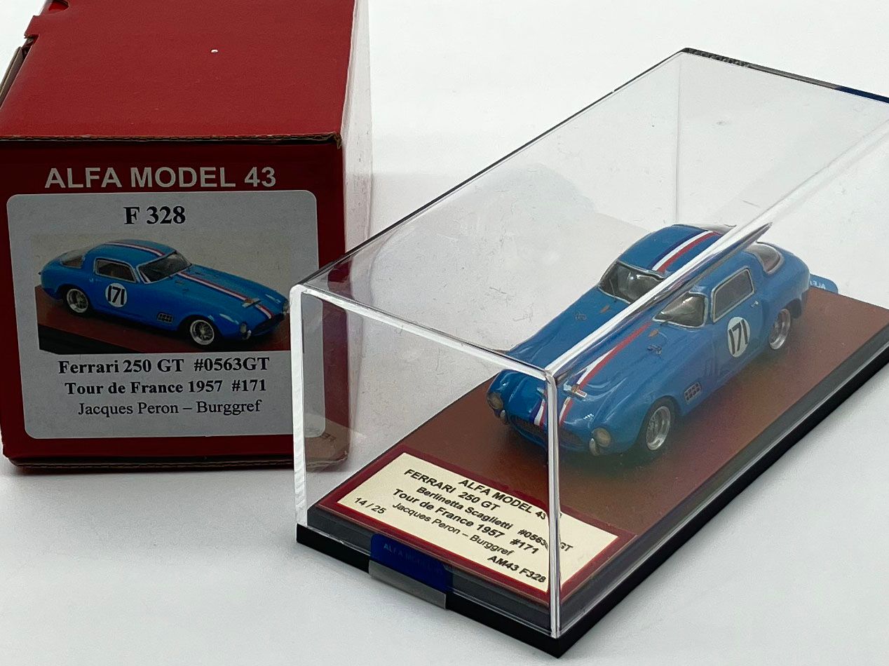 ALFA MODEL AM43F328 - Ferrari 250 GT n.0563GT Tour de France 1957 n.171 Perob-Burggref