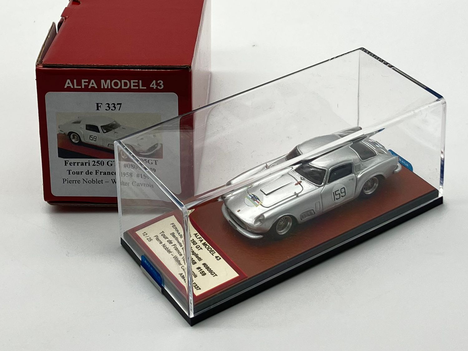 ALFA MODEL AM43F337 - Ferrari 250 GT n.0805GT Tour de France 1958 n.159