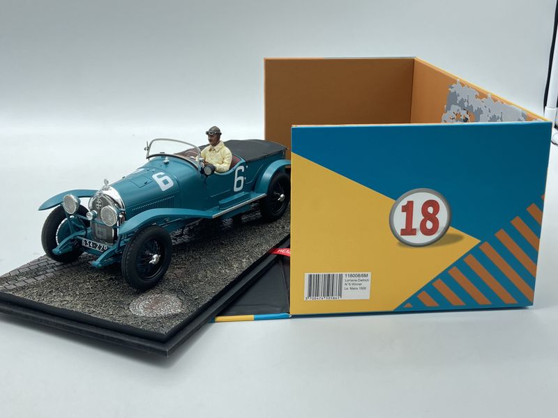 LE MANS MINIATURES - LM118008-6M - Lorraine Dietrich n.6 Winner LM 1926 ouverte LE MANS MINIATURES - LM118008-6M - Lorraine Dietrich n.6 Winner LM 1926 ouverte