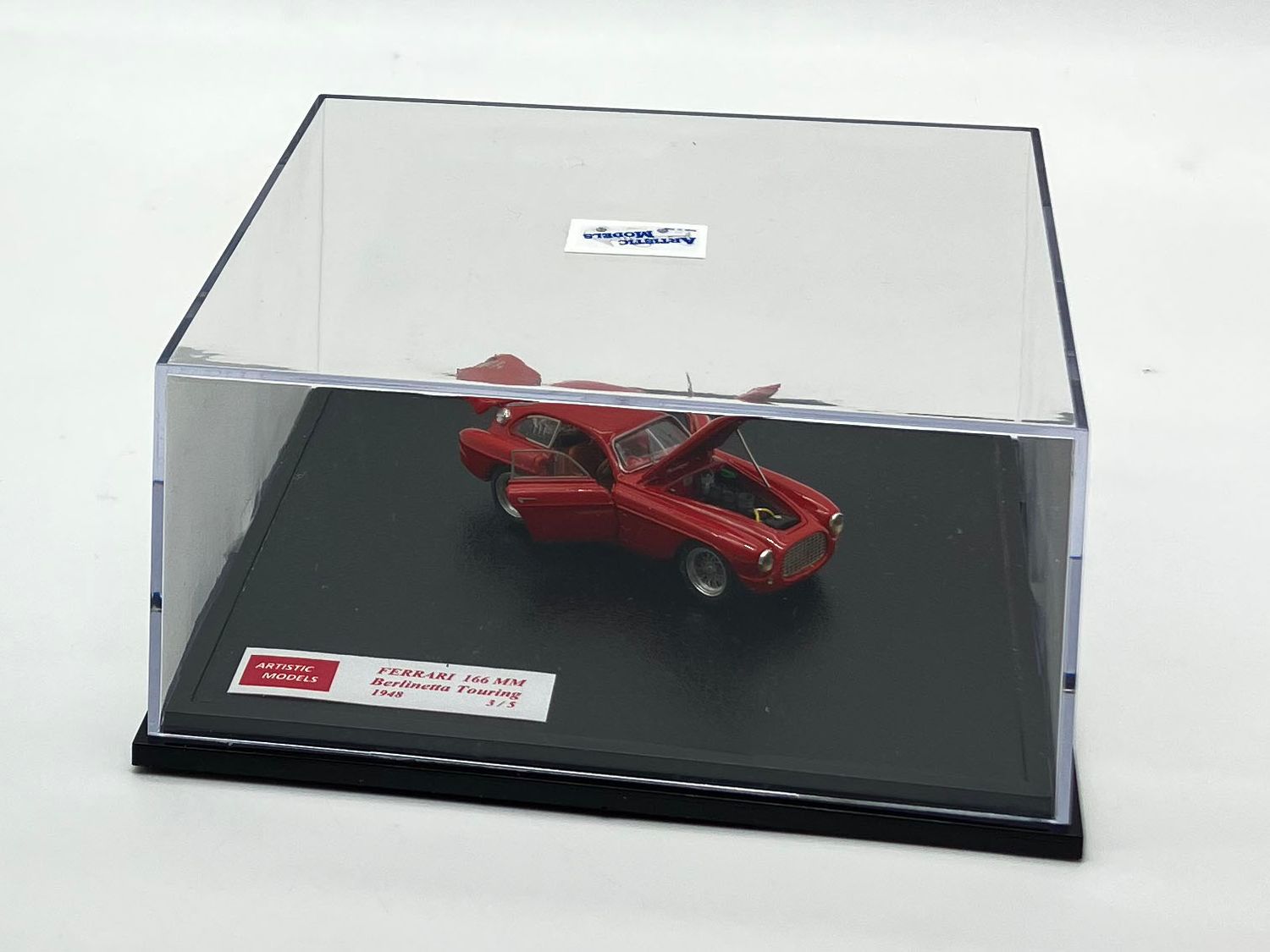 ALFA MODEL 43 - AM43AM09 - Ferrari 166MM Berlinetta Touring 1948 red ALFA MODEL 43 - AM43AM09 - Ferrari 166MM Berlinetta Touring 1948 red