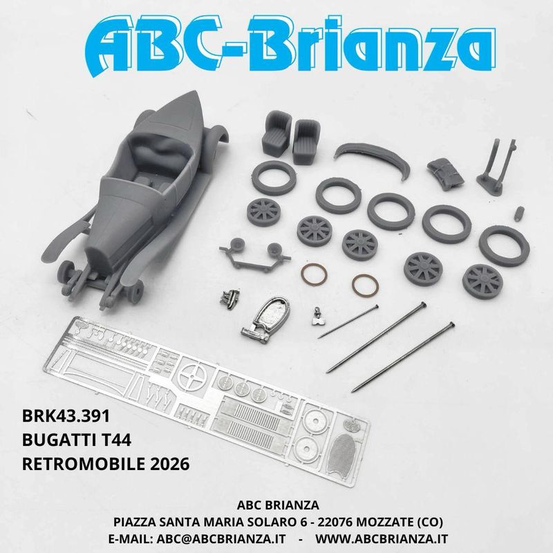 BRK43391 BUGATTI T44 RETROMOBILE 2026 BRK43391 BUGATTI T44 RETROMOBILE 2026