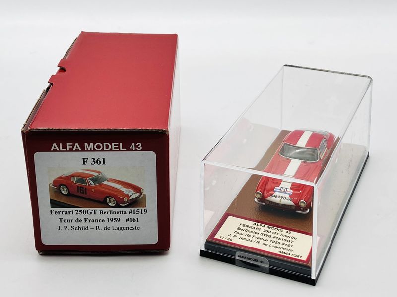 AM43F361 - Ferrari 250GT Berlinetta #1519 Tour de France 1959 AM43F361 - Ferrari 250GT Berlinetta #1519 Tour de France 1959