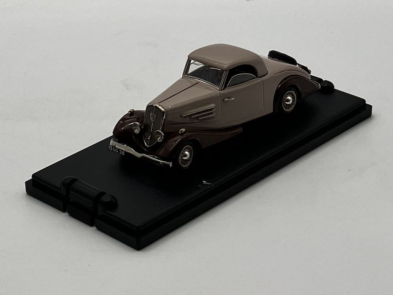 MACO80A - BUGATTI 101 coupe Antem 1953 restaure rouge-noir - MACO80A - BUGATTI 101 coupe Antem 1953 restaure rouge-noir -